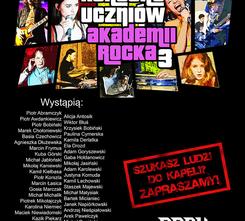 Koncert Uczniów Akademii Rocka – 13.06