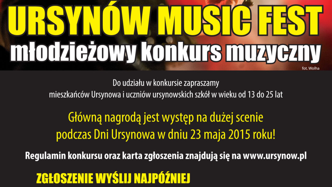 Uwaga zespoły – zgłaszajcie się do konkursu!